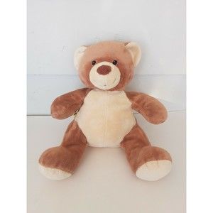 Build a Bear Asthma Allergy Friendly Two-Tone Tan/Cream 14" Plush Bear